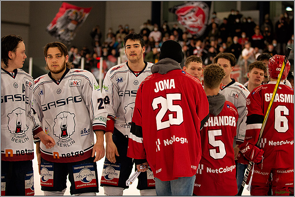 U20- DNL; Koelner Junghaie- Eisbaeren Juniors Berlin; Koeln, 27.03.2022